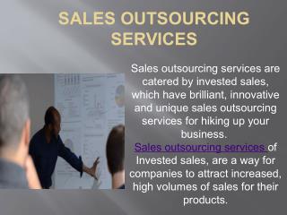 Sales Firms