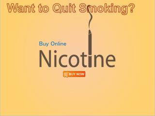 Want to Quit Nicotine?-Buy nicotine gum 4mg
