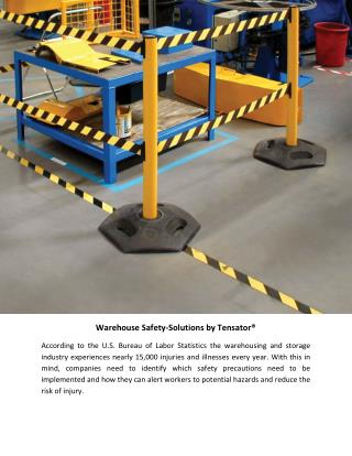 Warehouse Safety-Solutions by Tensator®