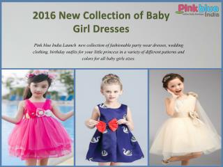 2016 New Collection of Kids Partywear Clothing