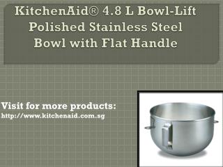 KitchenAid® 4.8 L Tilt-Head Glass Bowl