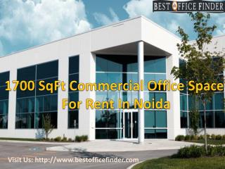 1700 SqFt Commercial Office Space for Rent in Noida