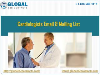 Cardiologists Email & Mailing List