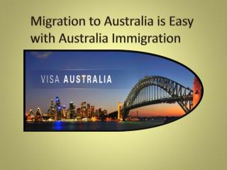 Migration to Australia is Easy with Australia Immigration