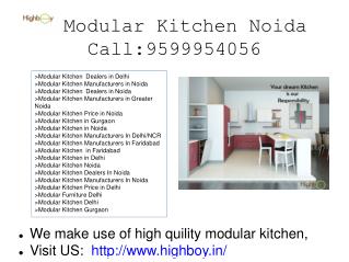 Modular Kitchen Noida, Delhi, Gurgaon, Faridabad, Modular Kitchen Manufacturers in Noida
