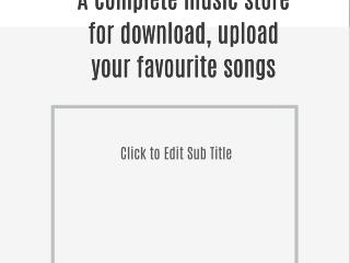Download Latest Music | A complete music store for download, upload your favourite songs