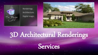 3D Architectural Renderings Services
