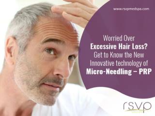 PRP Hair Restoration - Innovative Micro-needling Technology