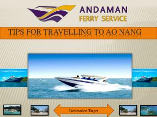 Tips for Travelling to Ao Nang