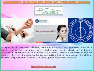 Acupuncture for Kidney