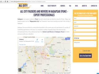 Packers & Movers in Hadapsar(Pune)- All City Packers &Movers®