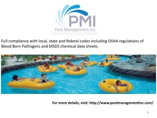 Aquatic facility water parks