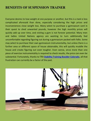 Nutrition in Boulder Colorado