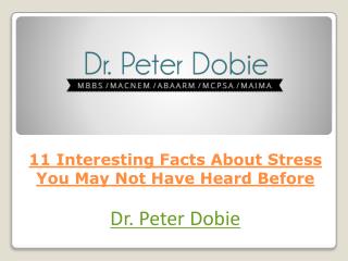 11 Interesting Facts About Stress You May Not Have Heard Before