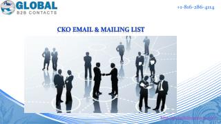 CKO Email & Mailing List