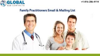 Family practitioners Email & Mailing List