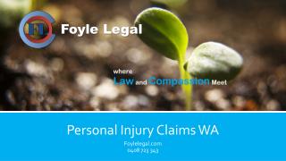 Personal Injury Claims WA