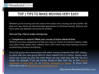 7 Tips to Make Hassle-Free Moving in 2016