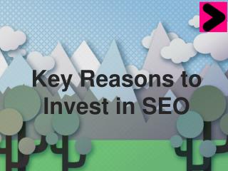 Key Reasons to Invest in SEO