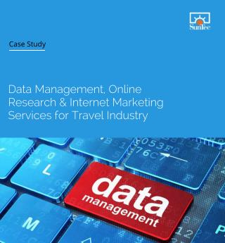 Data management, Online Research & Internet Marketing Services for Travel Industry