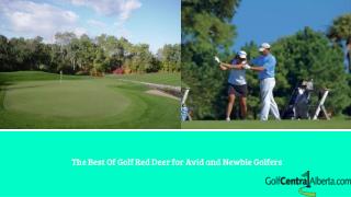 The Best Of Golf Red Deer for Avid and Newbie Golfers