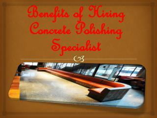 Concrete Polishing Specialist