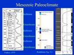 Mesozoic Paleoclimate