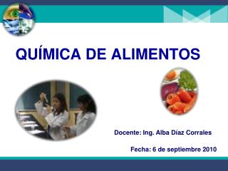 QUÍMICA DE ALIMENTOS