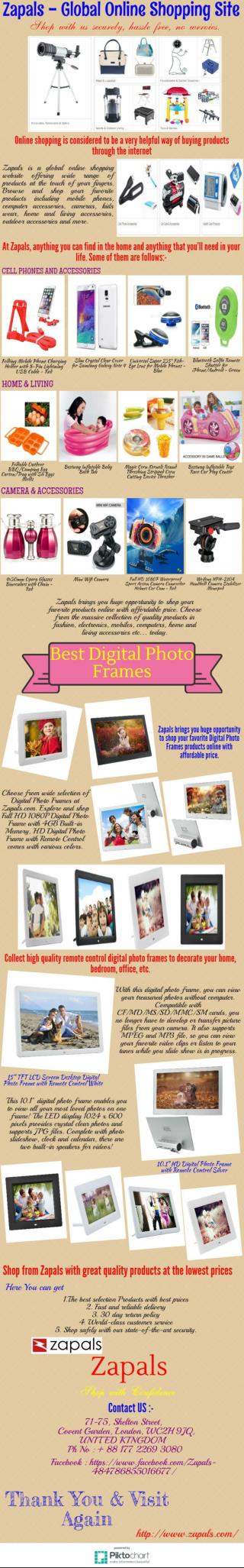 Buy Best Digital Photo Frames Online