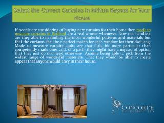 Select the Correct Curtains in Milton Keynes for Your House