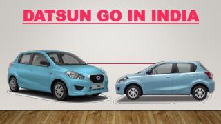 Datsun Go Features in India