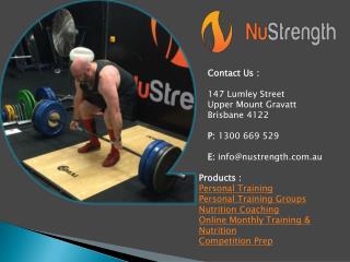 Gym Training Brisbane, QLD