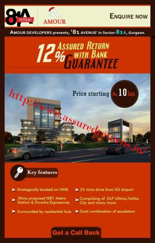 Buy Commercial Property and Get 9%-12% Assured return guaranteed