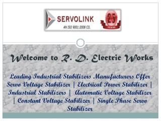 Servo Voltage Stabilizer in Noida