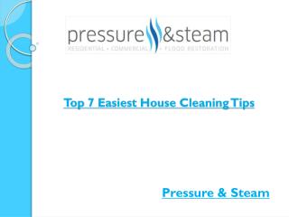 Top 7 Easiest House Cleaning Tips