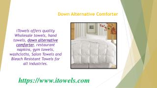 Down Alternative Comforter - Bedding