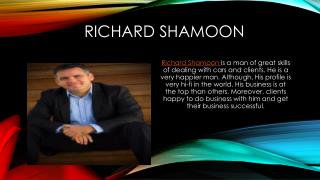 Richard Shamoon