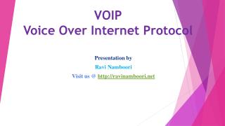 VOIP Advantages & Disadvantages by Ravi Namboori Entrepreneur