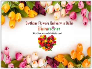 Birthday Flowers Delivery in delhi