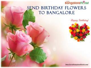 Birthday Flowers Delivery in Bangalore