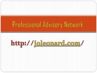Professional Advisory Network