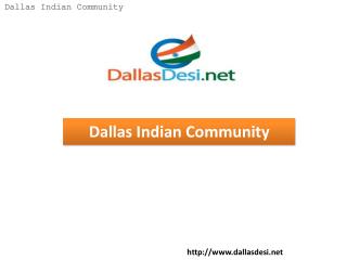 Dallas Indian Community