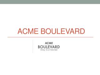 ACME BOULEVARD - 2, 3 BHK Luxury Residences