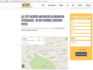 Packers and Movers in Madhapur (Hyderabad)-All City Packers and Movers®