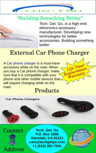 External Car Phone Charger