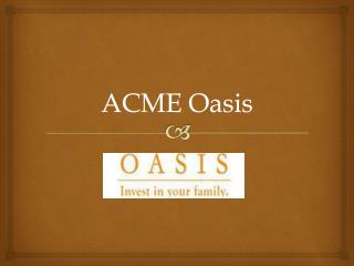 Acme Oasis – 2/3 BHK apartments at Very Affordable Price