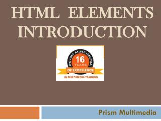 HTML5 & CSS3 training, Web Design training Hyderabad, Web Designing classes Hyderabad – Prism Multimedia