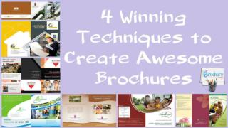 Successful Strategies to Make Amazing Brochures.