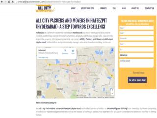Packers and Movers in Hafeezpet (Hyderabad)-All City Packers and Movers®