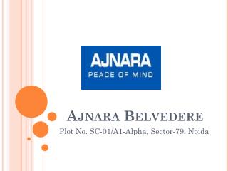 Ajnara Belvedere in Noida - 3 and 4 BHK Apartments